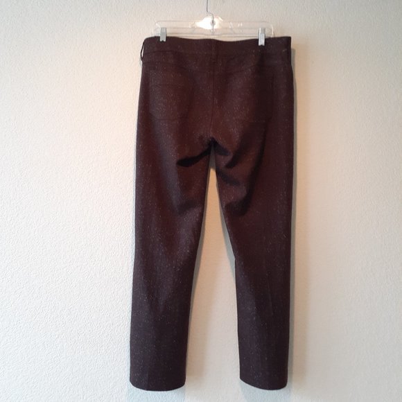 Woolrich Brown Tweed wool blend lined Pants - Picture 11 of 16